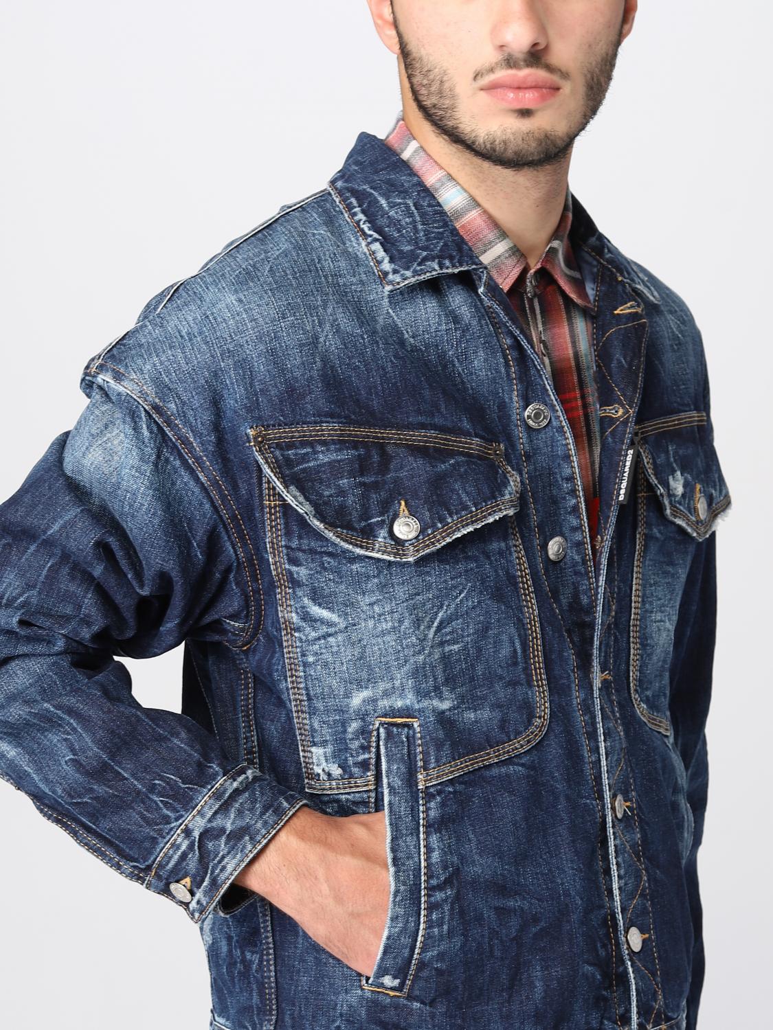 DSQUARED2 GIACCA: Giacca Dsquared2 in denim, Denim - Img 5