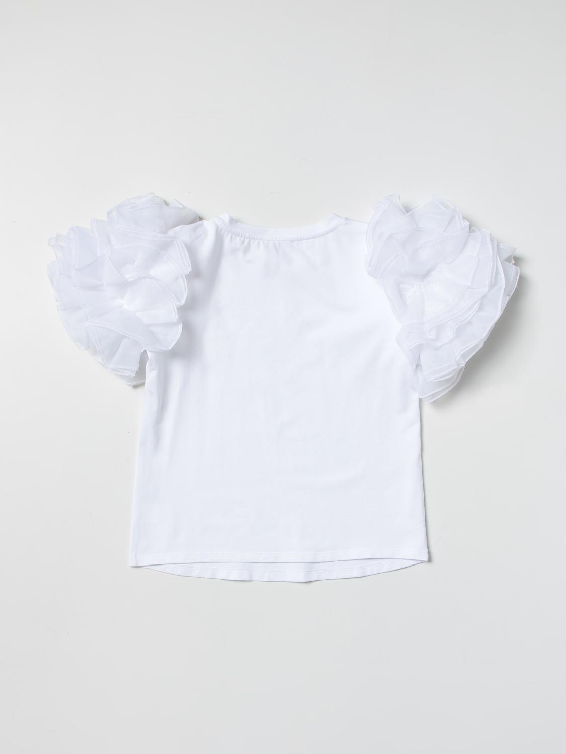 TWINSET CAMISETA: Camisetas niños Twinset, Blanco - Img 2