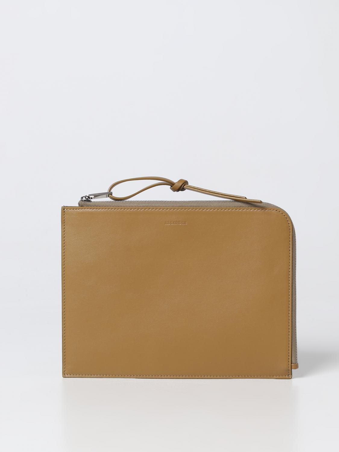 JIL SANDER 文件包: 钱包 男士 Jil Sander, 鸽子灰色 - Img 1