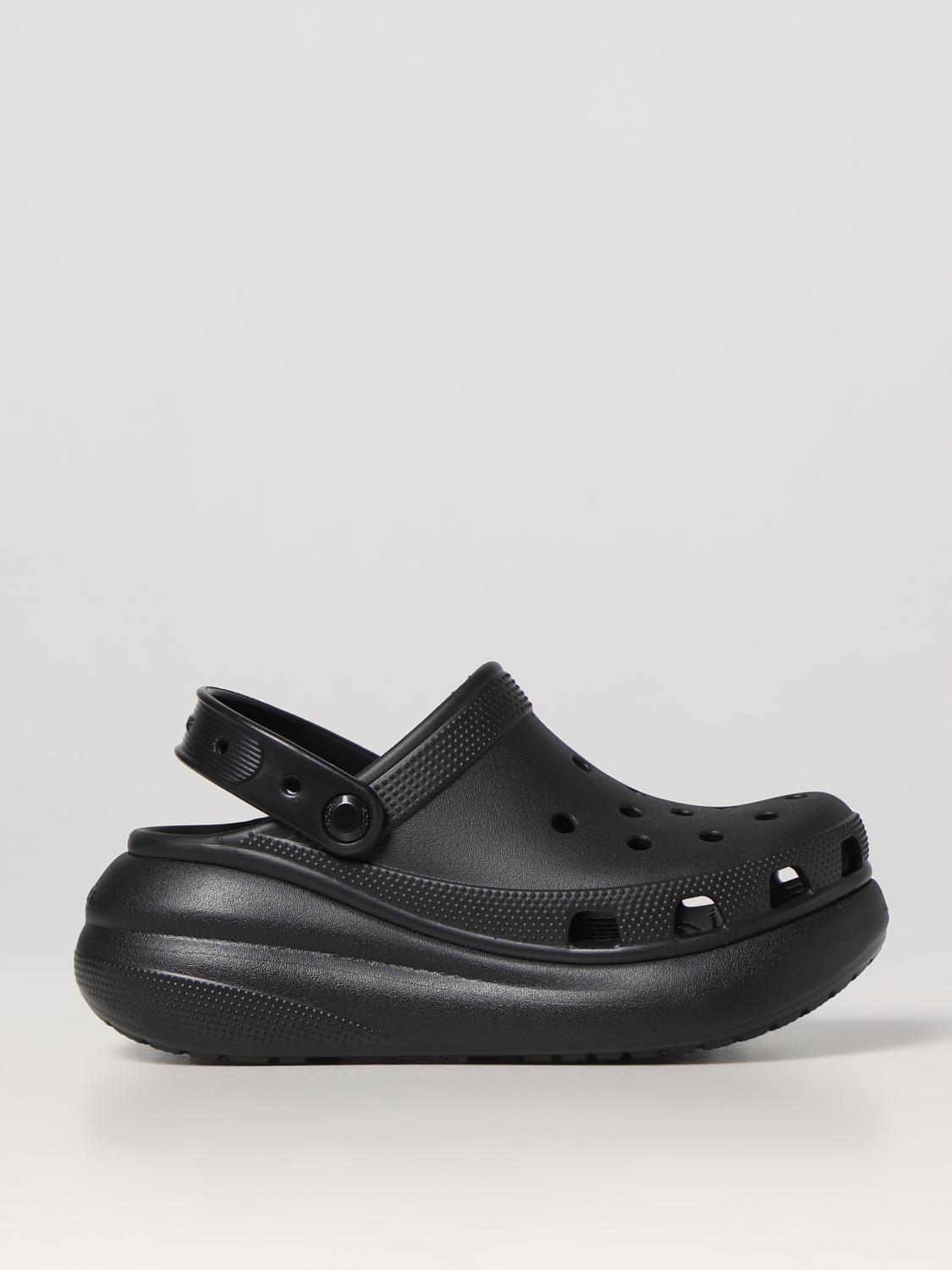 CROCS FLACHE SANDALEN: Flache sandalen damen Crocs, Schwarz - Img 1