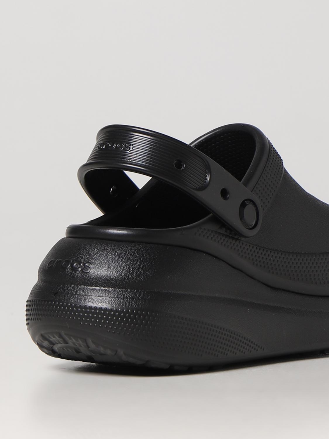 CROCS FLACHE SANDALEN: Flache sandalen damen Crocs, Schwarz - Img 3