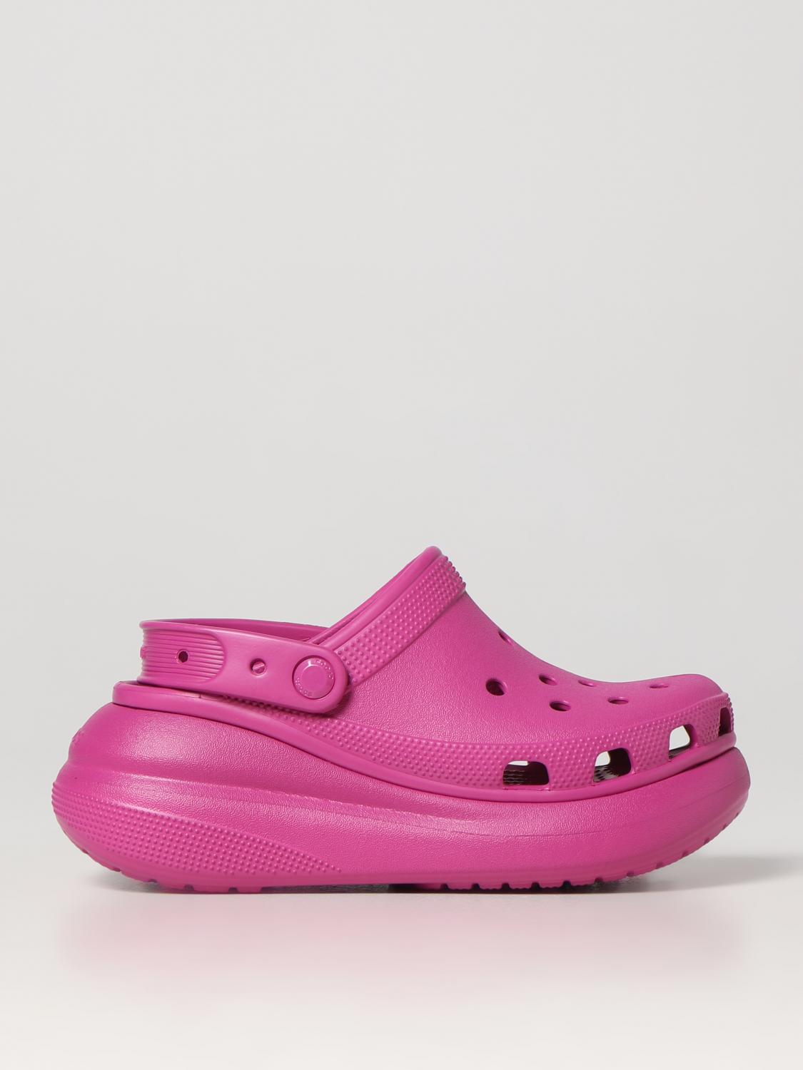 CROCS FLACHE SANDALEN: Flache sandalen damen Crocs, Fuchsia - Img 1