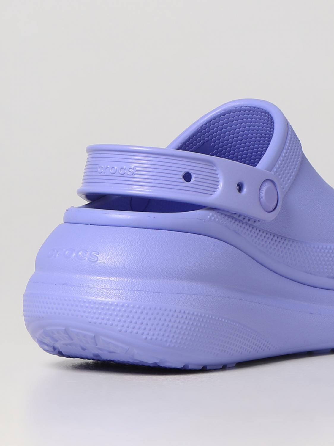 CROCS FLAT SANDAL: Flat sandals woman Crocs, Violet - Img 3
