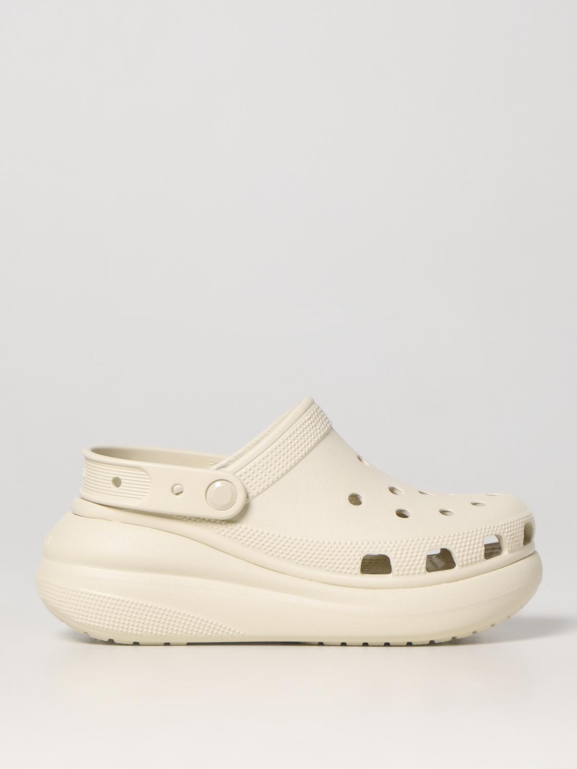 CROCS FLACHE SANDALEN: Flache sandalen damen Crocs, Beige - Img 1