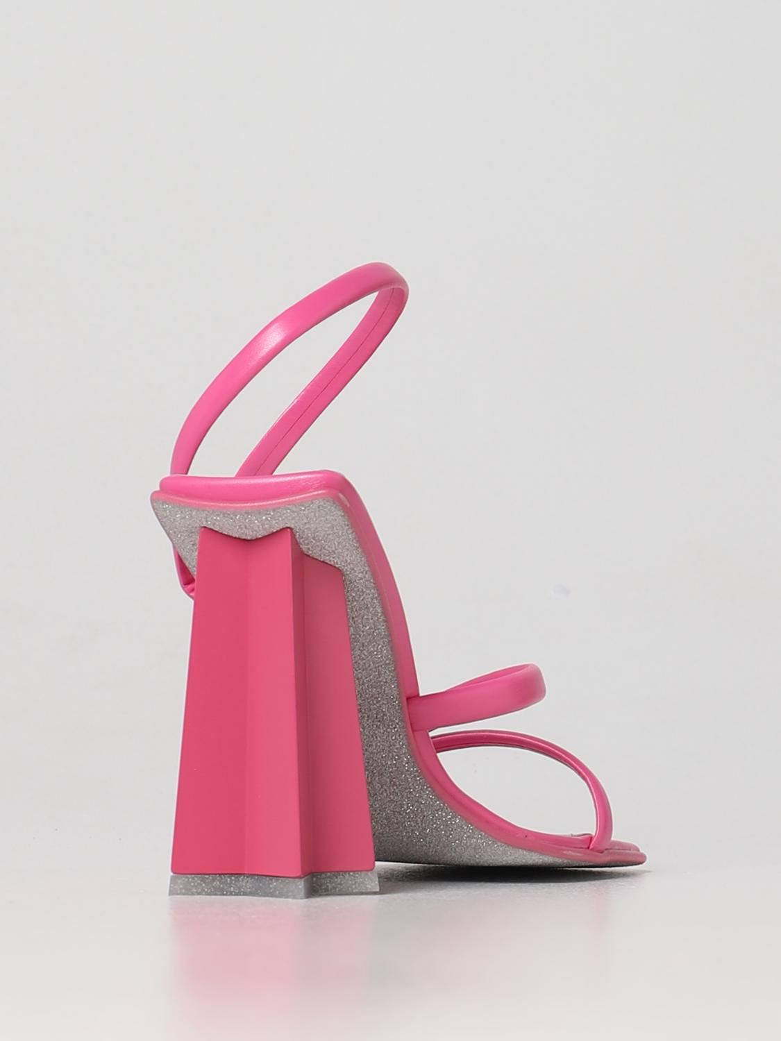 CHIARA FERRAGNI SANDALEN MIT ABSATZ: Flache sandalen damen Chiara Ferragni, Fuchsia - Img 3