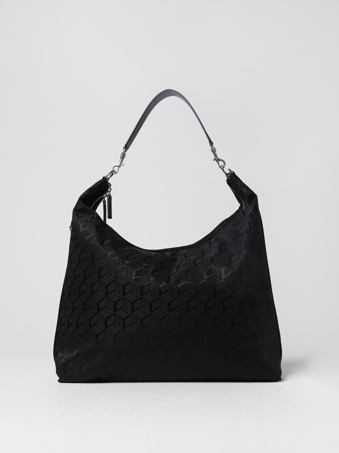 MCM TRAGETASCHE: Schultertasche damen Mcm, Schwarz - Img 1