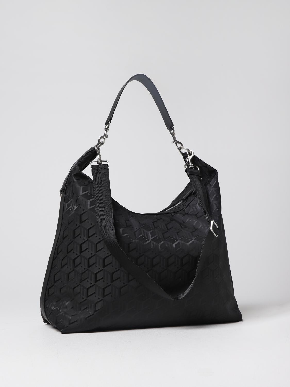 MCM TRAGETASCHE: Schultertasche damen Mcm, Schwarz - Img 2