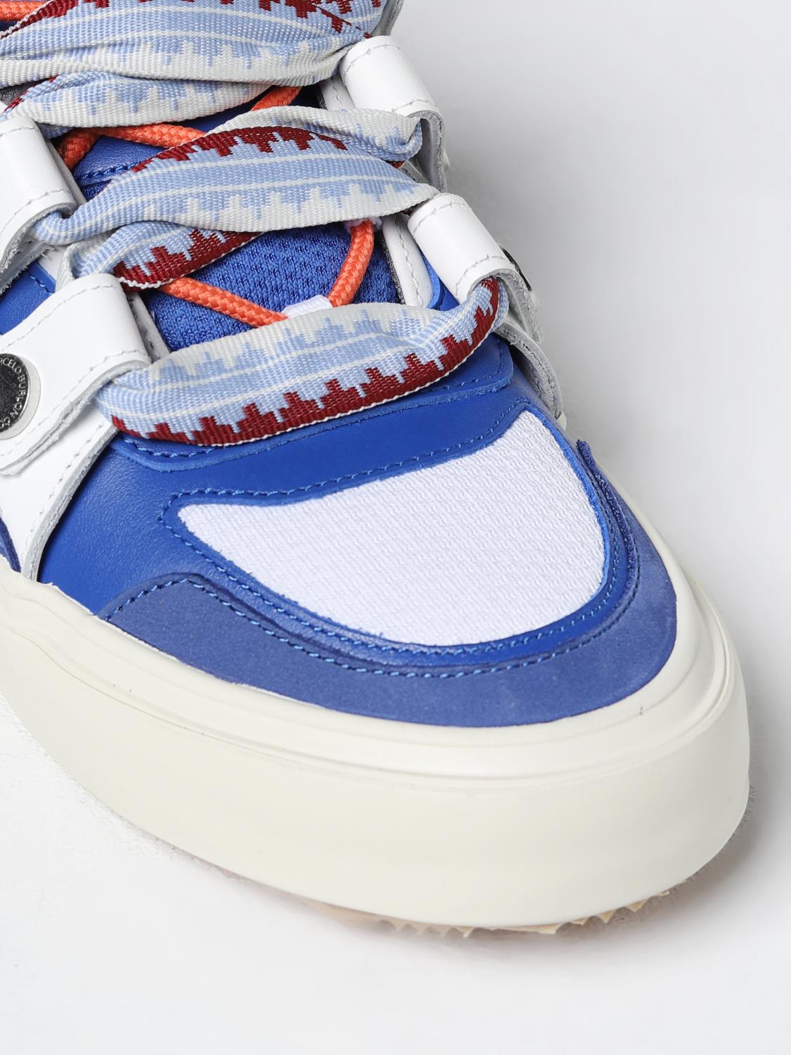 スニーカー MARCELO BURLON Men Sneakers CMIA097S23LEA0014501 Blue Marcelo Burlon County Of Milan Outlet: Shoes men - Blue