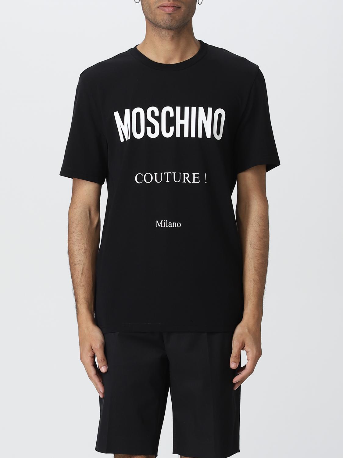 MOSCHINO COUTURE CAMISETA: Camiseta hombre Moschino Couture, Negro - Img 1