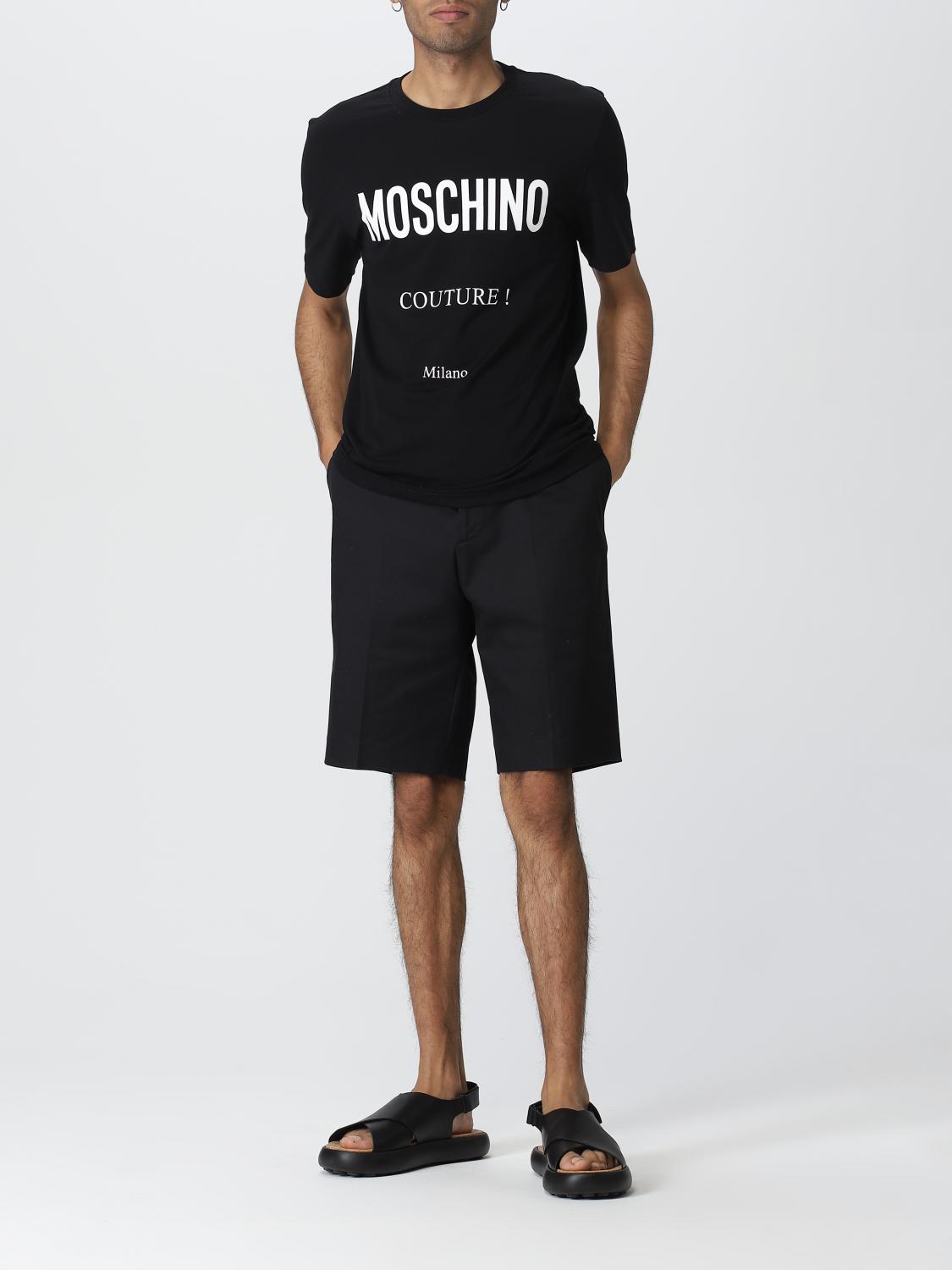 MOSCHINO COUTURE CAMISETA: Camiseta hombre Moschino Couture, Negro - Img 2