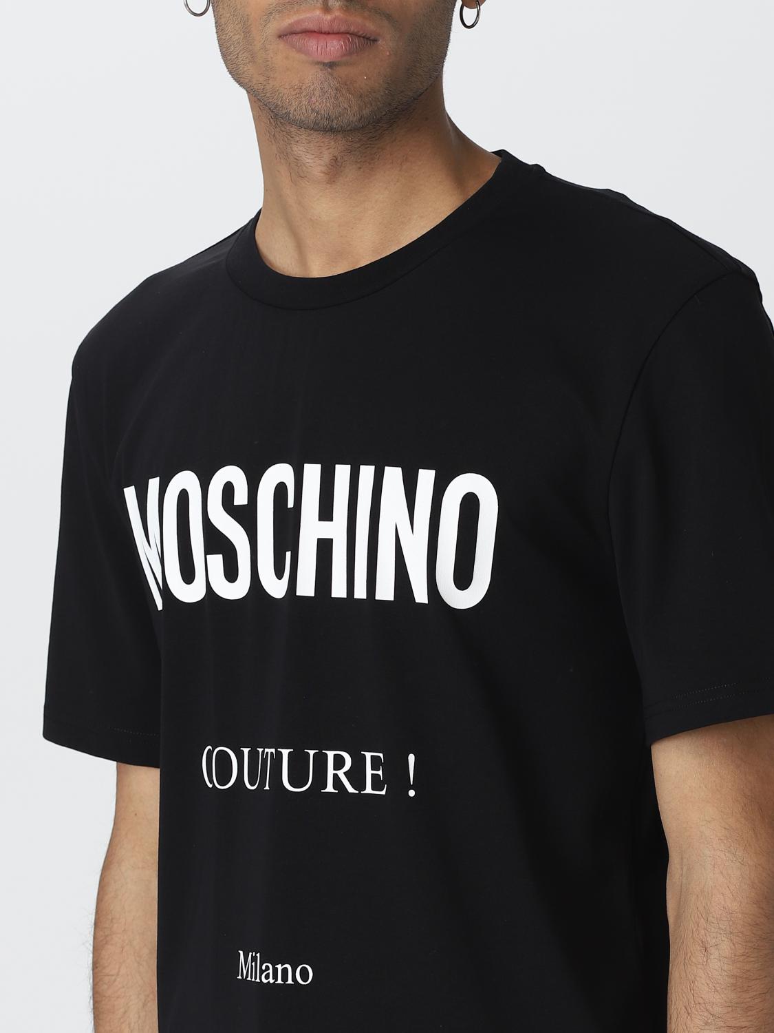 MOSCHINO COUTURE CAMISETA: Camiseta hombre Moschino Couture, Negro - Img 4