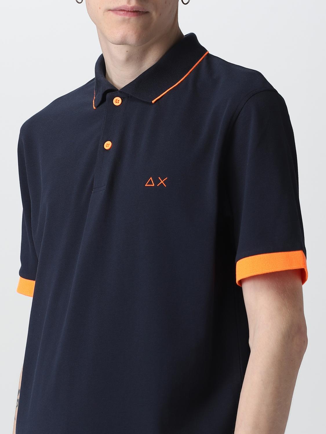 SUN68 POLO: Polo hombre Sun 68, Azul Oscuro - Img 3
