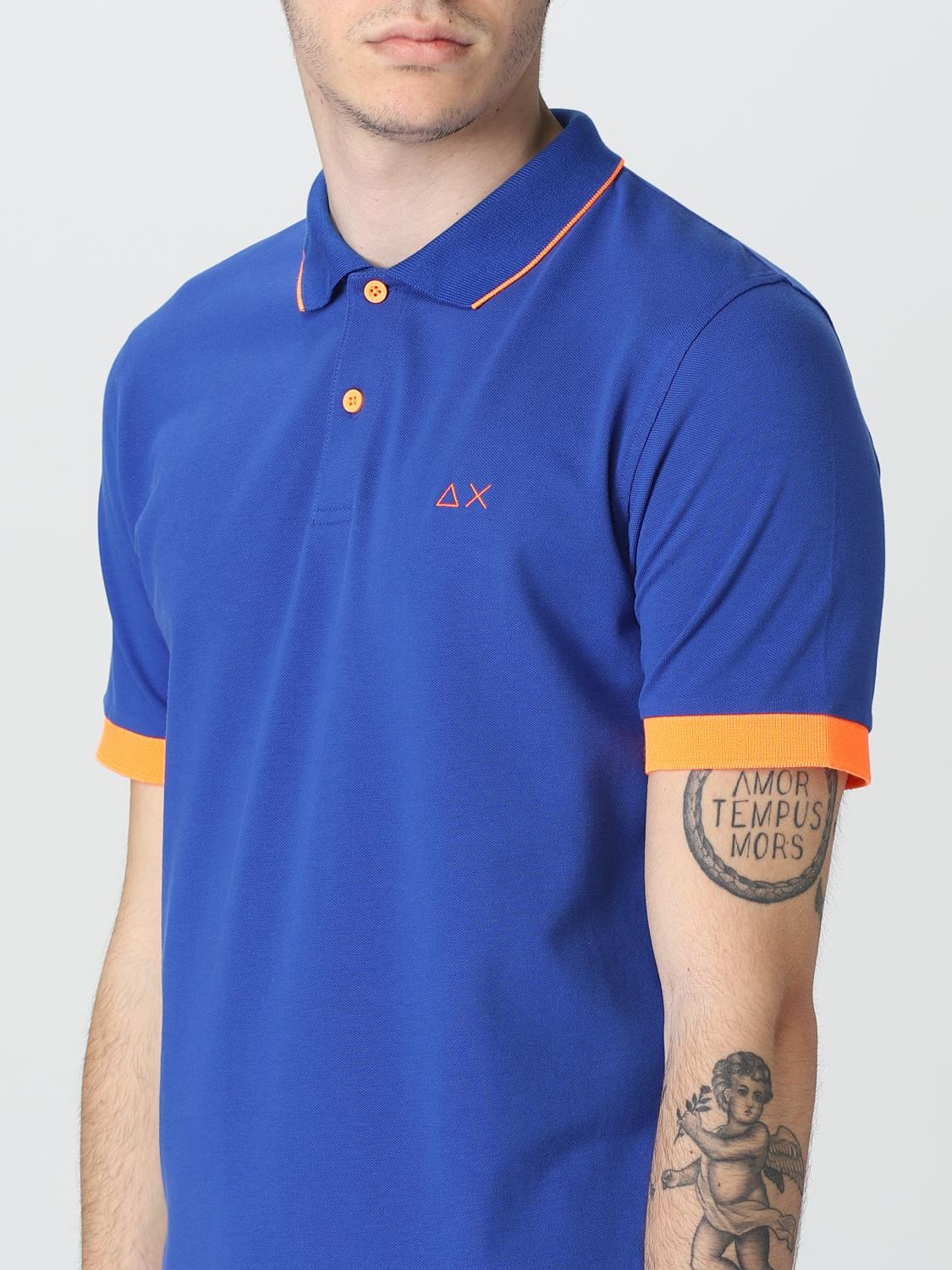 SUN68 POLO: Polo hombre Sun 68, Azul Oscuro 1 - Img 3