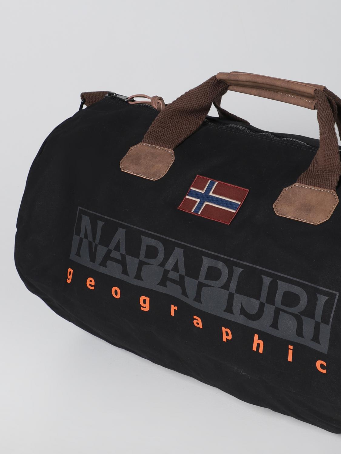 NAPAPIJRI VALIGIA: Borsone Napapijri in cotone, Nero - Img 3