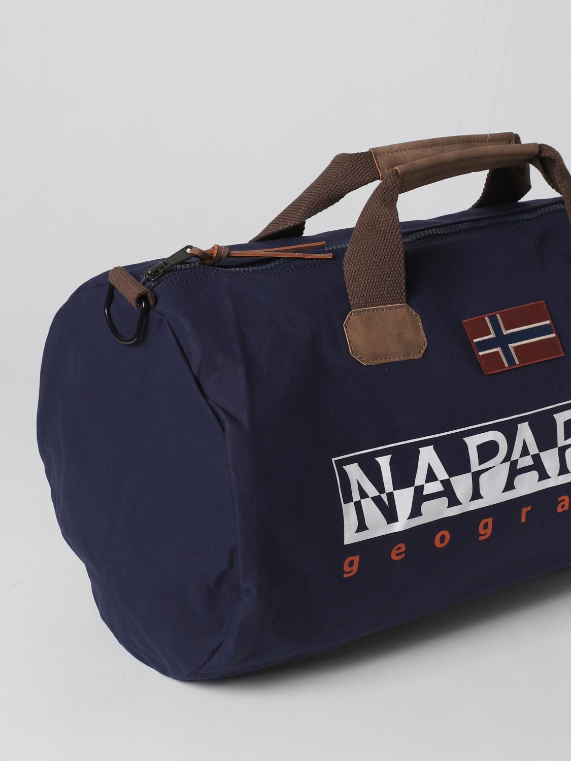 NAPAPIJRI VALIGIA: Borsone Napapijri in cotone, Blue - Img 3