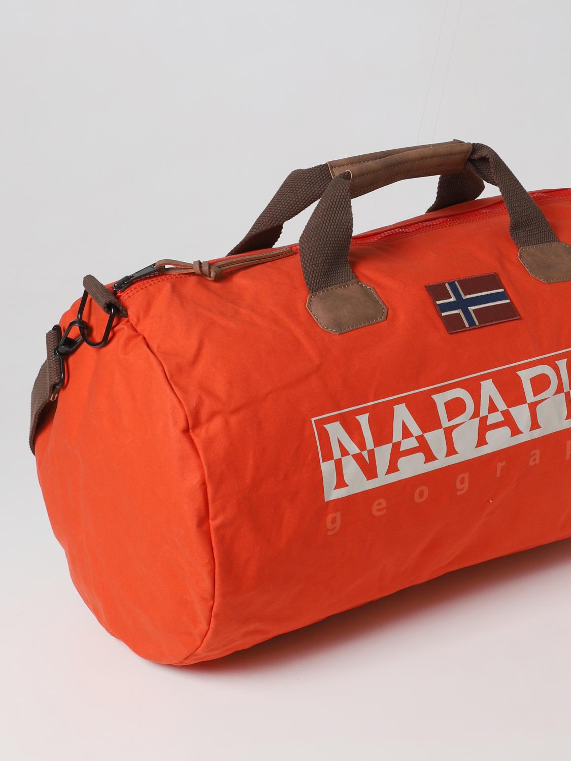NAPAPIJRI VALIGIA: Borsone Napapijri in cotone, Rosso - Img 3