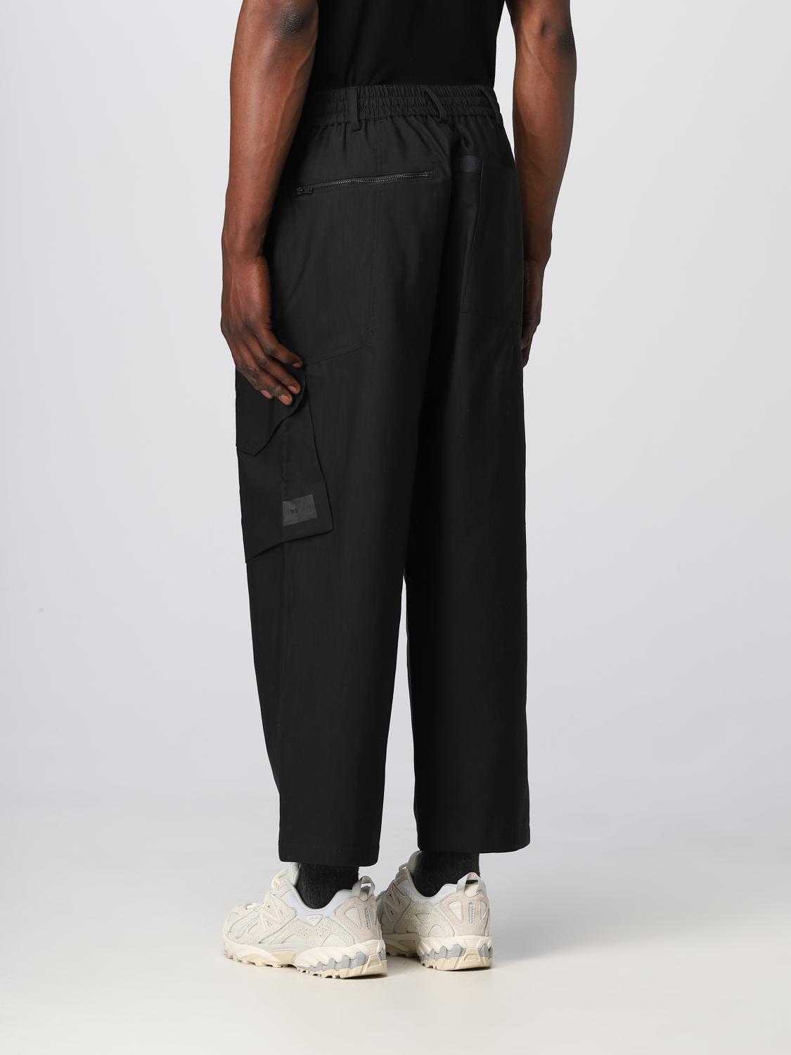 Y-3 Pants men - Black | H63076 | GIGLIO.COM