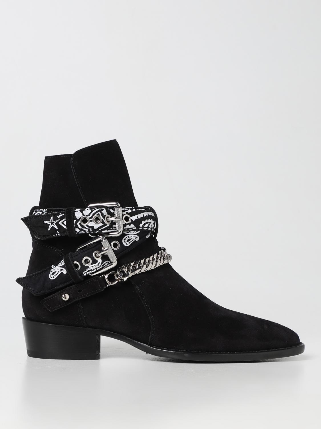 Amiri Boots men - Black | XMFB011 | GIGLIO.COM