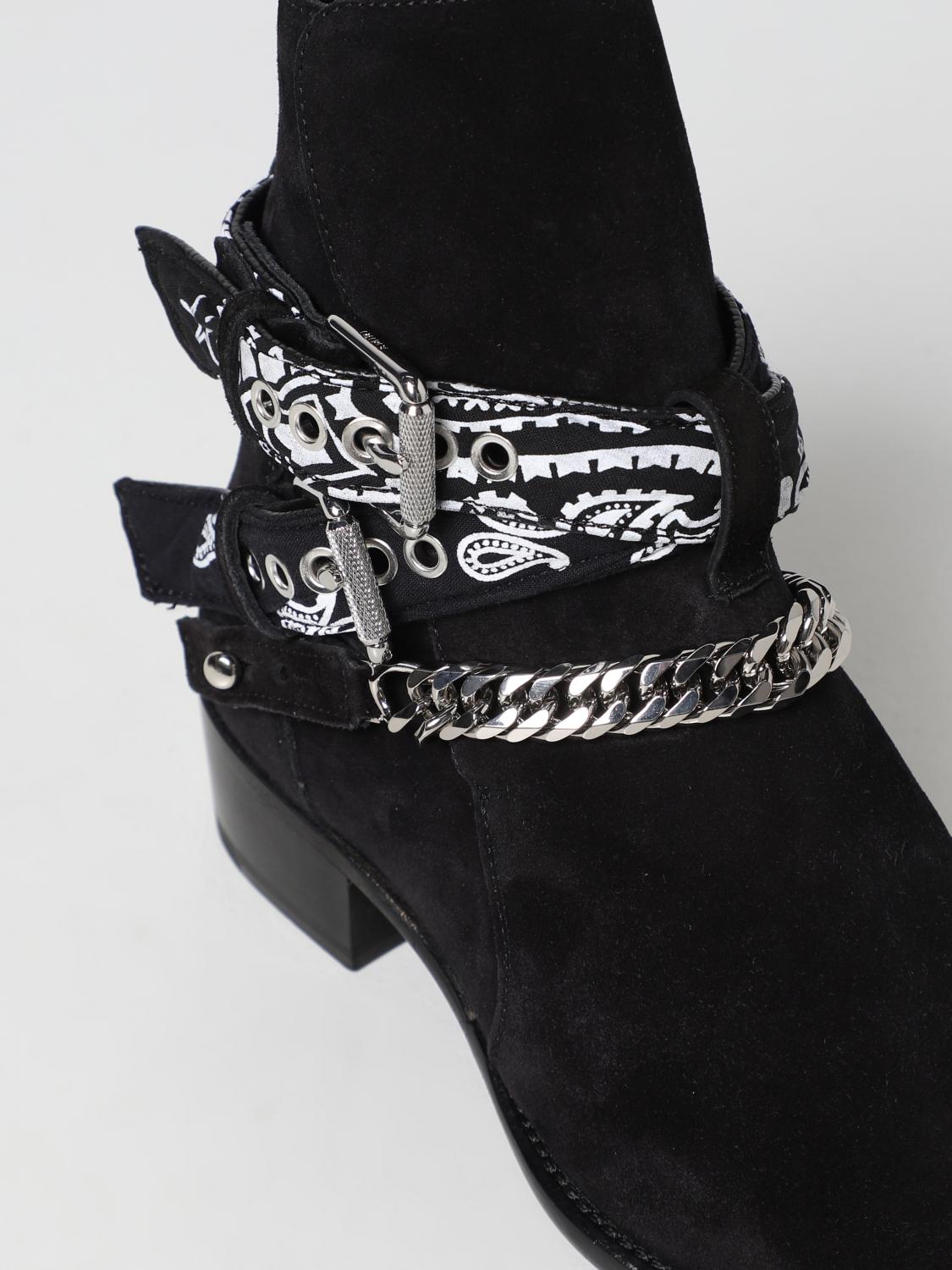 Amiri Boots men - Black | XMFB011 | GIGLIO.COM
