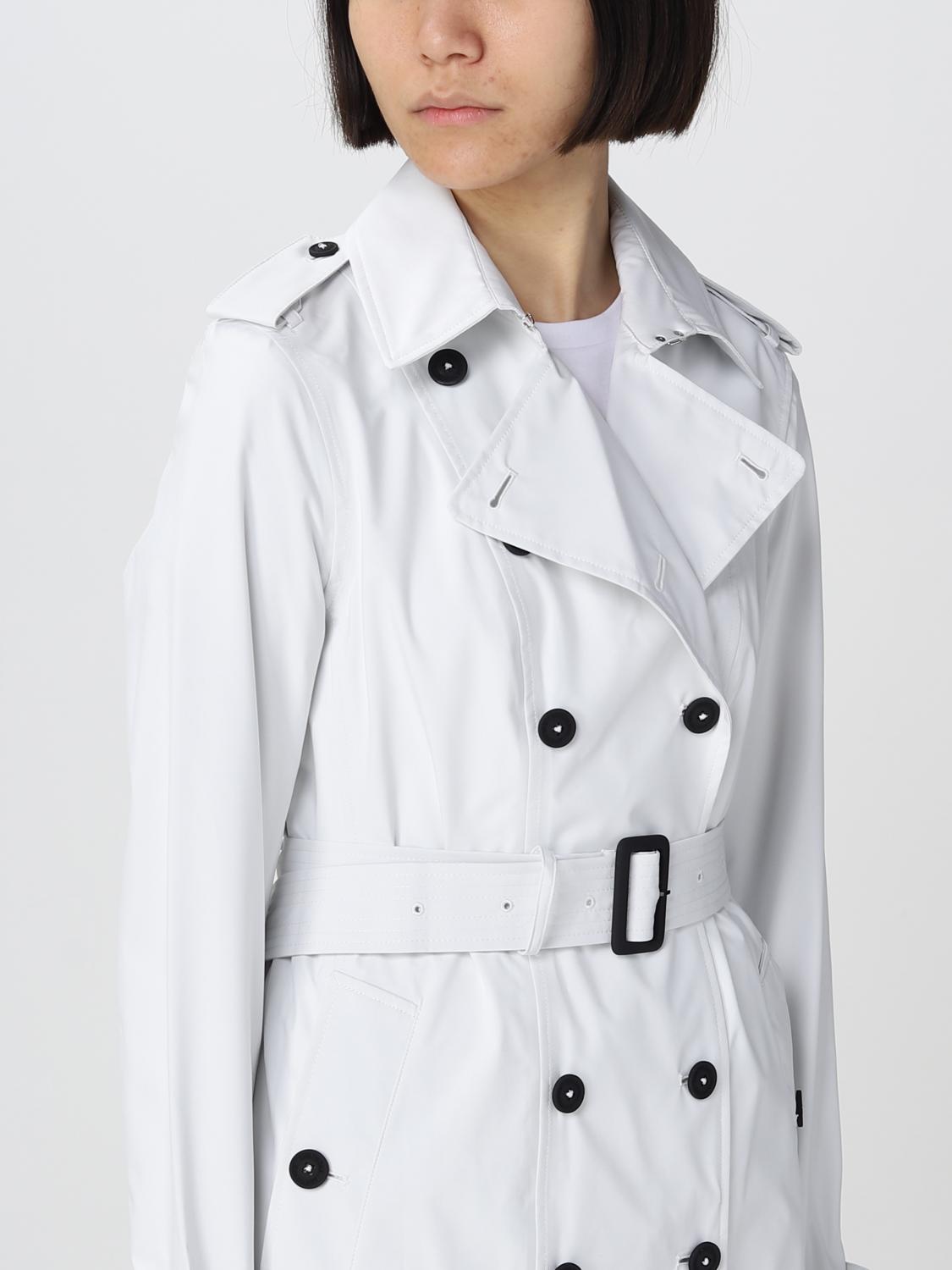 SAVE THE DUCK GABARDINA: Abrigo mujer Save The Duck, Azul Oscuro - Img 3