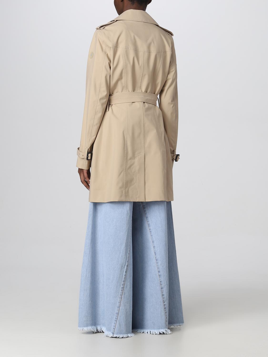 SAVE THE DUCK GABARDINA: Abrigo mujer Save The Duck, Beige - Img 2