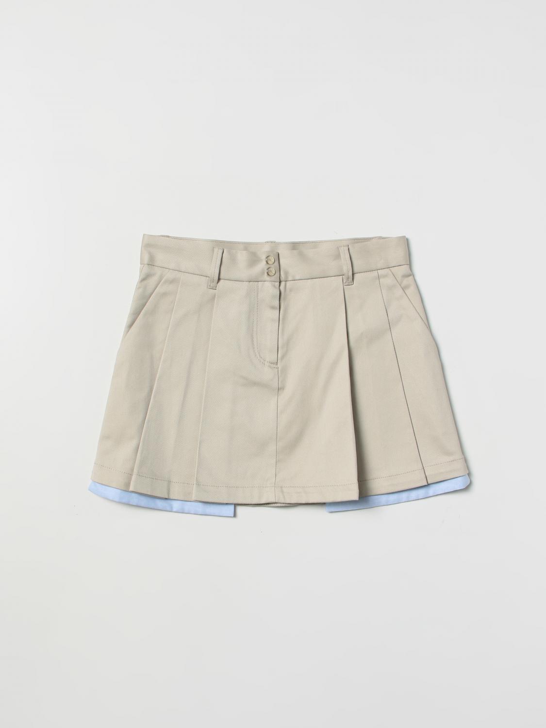 MONCLER FALDA: Falda niños Moncler, Beige - Img 1