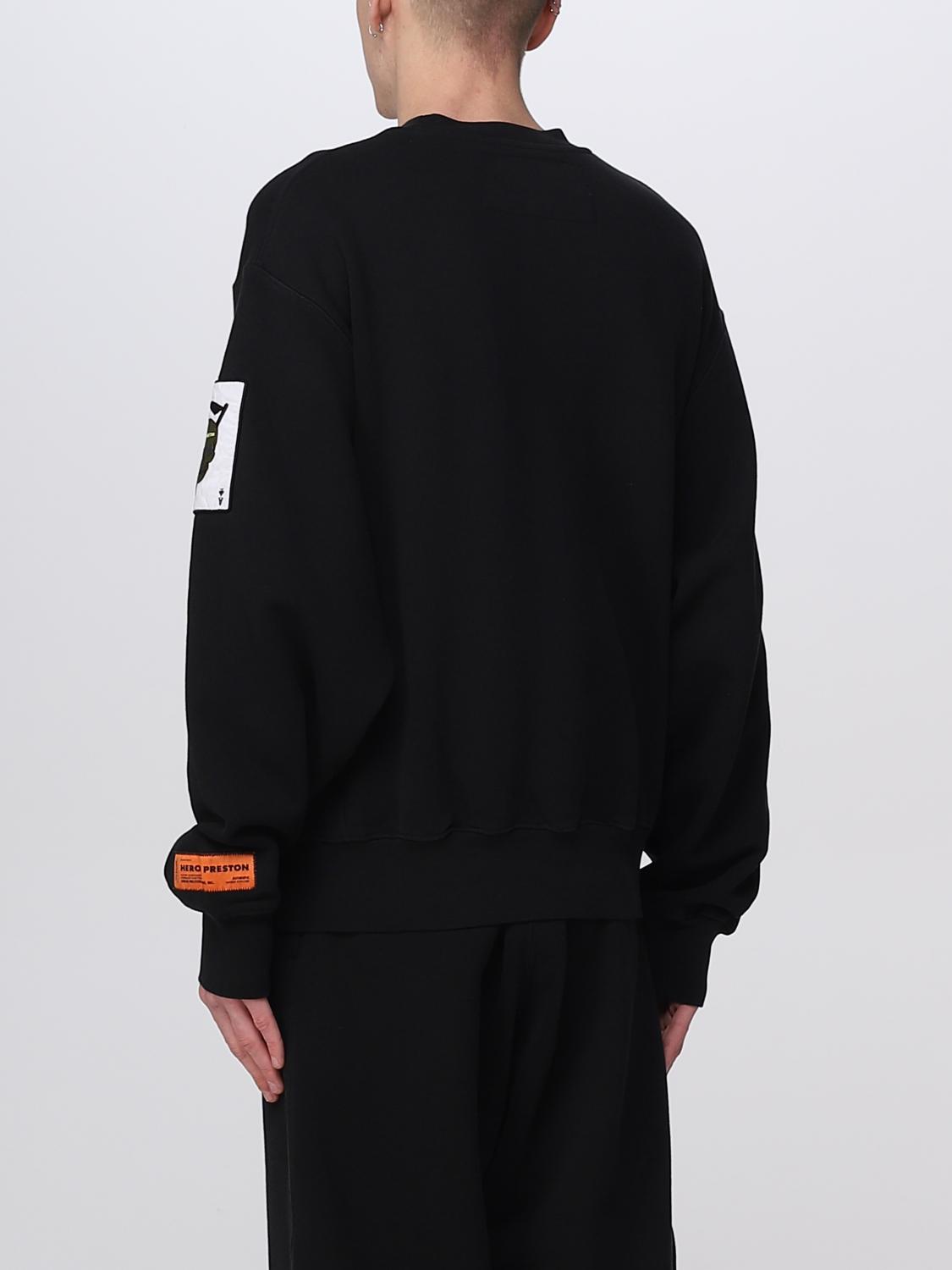 HERON PRESTON SWEATSHIRT: Sweatshirt men Heron Preston, Black - Img 3