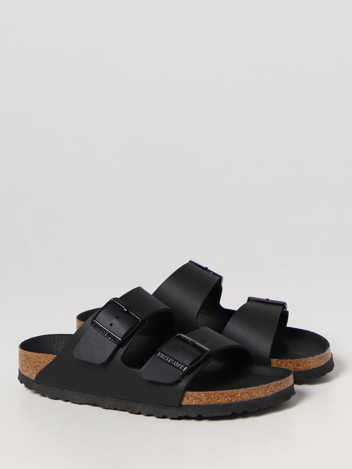 BIRKENSTOCK FLAT SANDAL: Flat sandals woman Birkenstock, Black - Img 2