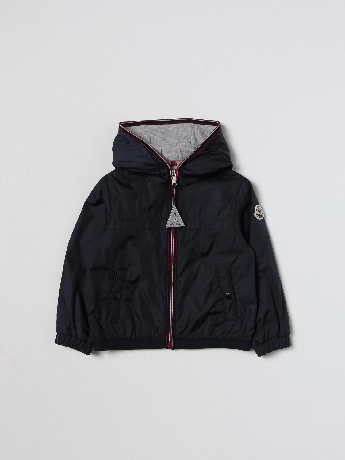 MONCLER ジャケット: ジャケット ボーイ Moncler, ブルー - Img 1
