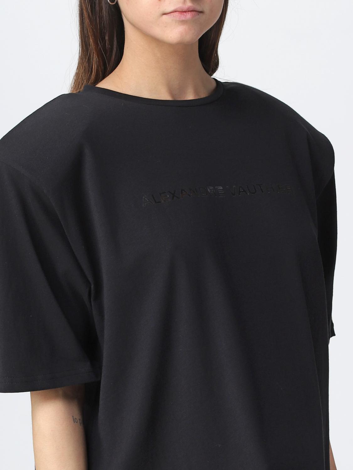 ALEXANDRE VAUTHIER CAMISETA: Camiseta mujer Alexandre Vauthier, Negro - Img 5