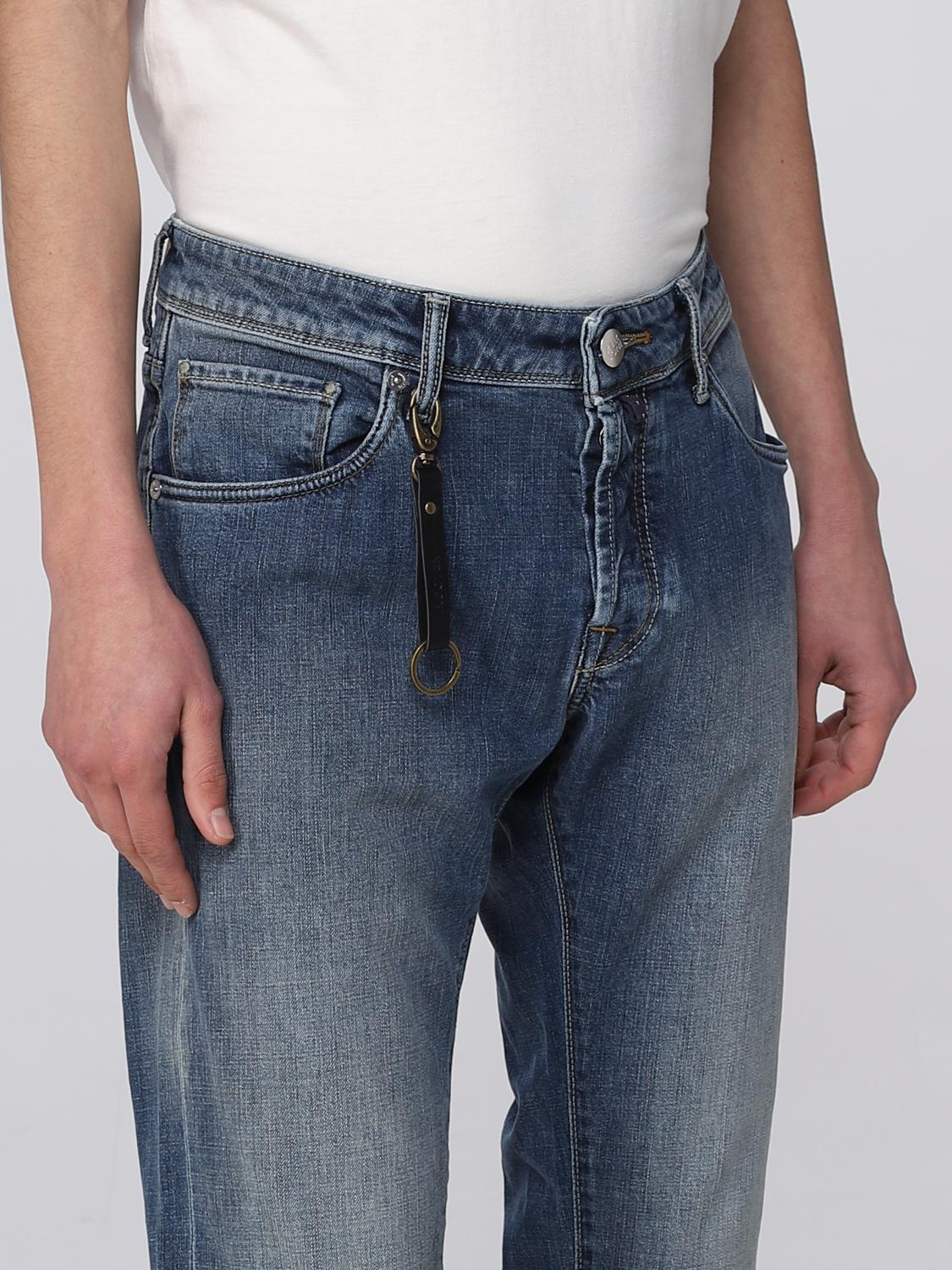 INCOTEX JEANS: Jeans Incotex in denim, Blue - Img 3