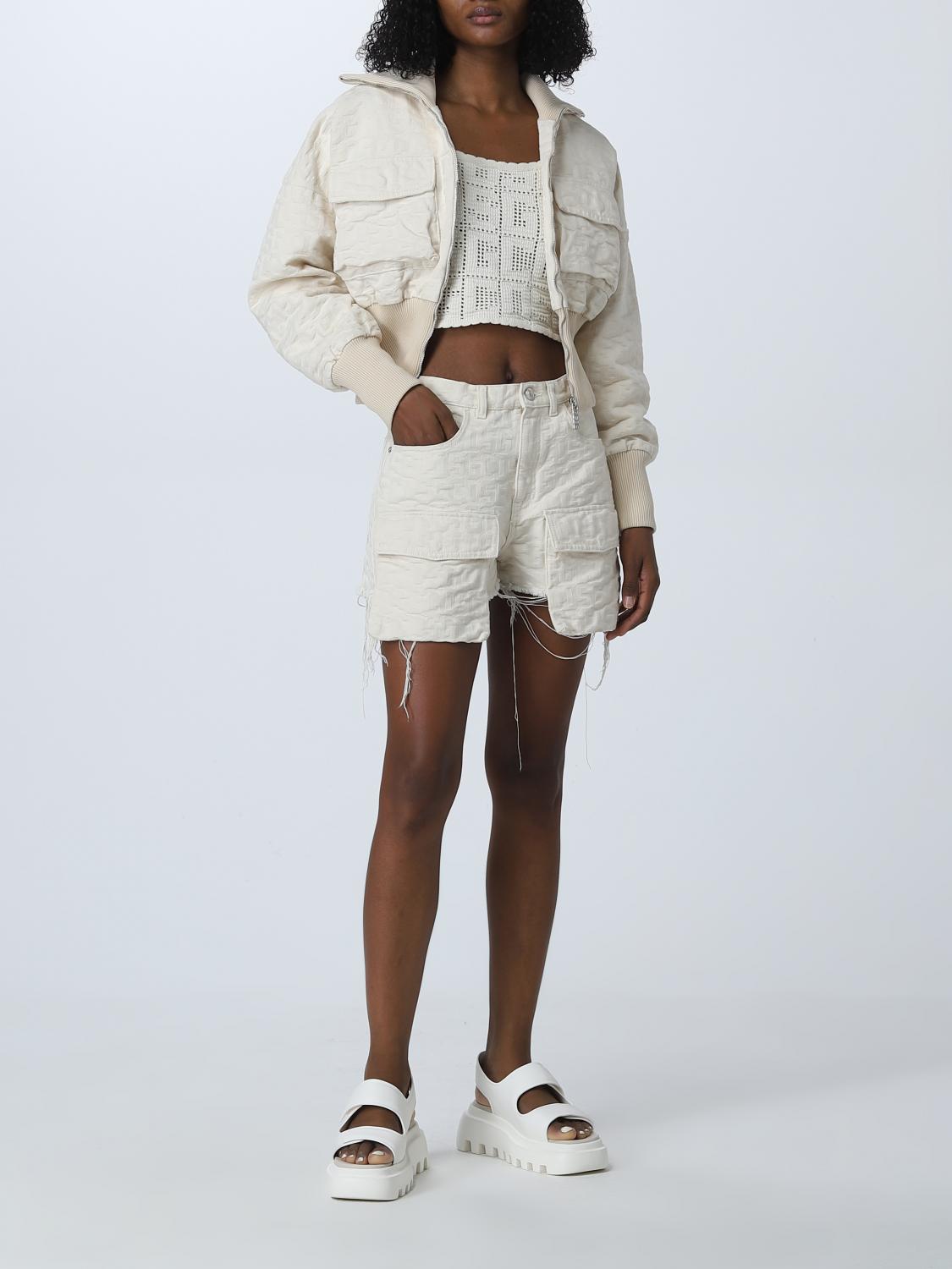 GCDS GIACCA: Giacca donna GCDS, Bianco - Img 2