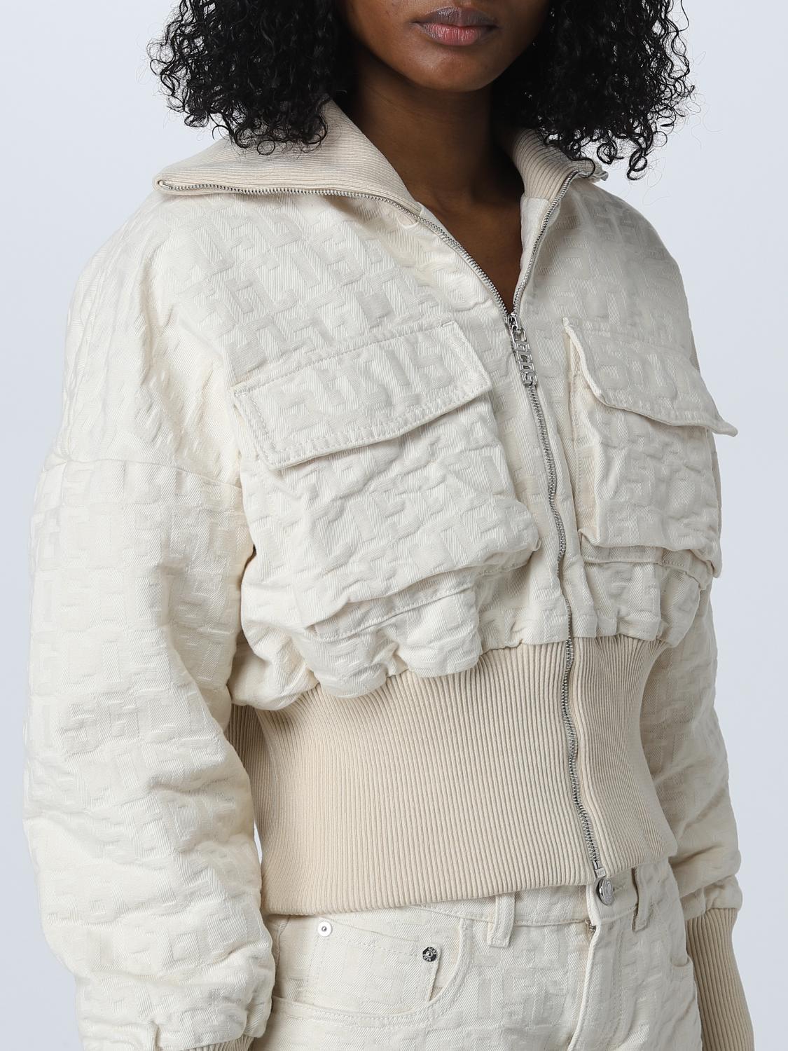 GCDS GIACCA: Giacca donna GCDS, Bianco - Img 4