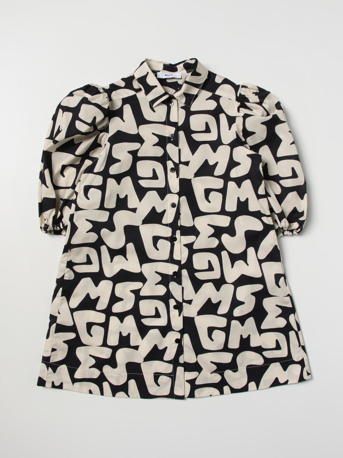 MSGM KIDS DRESS: Dress kids MSGM Kids, White - Img 1