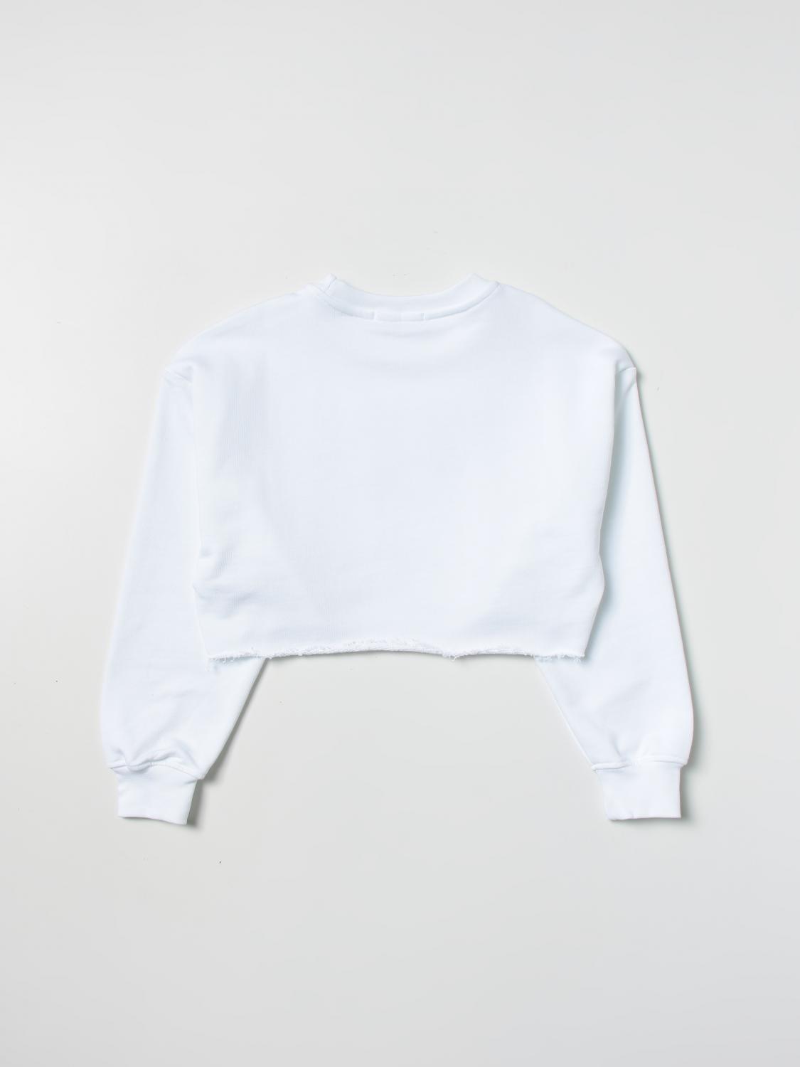 MSGM KIDS PULLOVER: Pullover kinder MSGM Kids, Weiß - Img 2