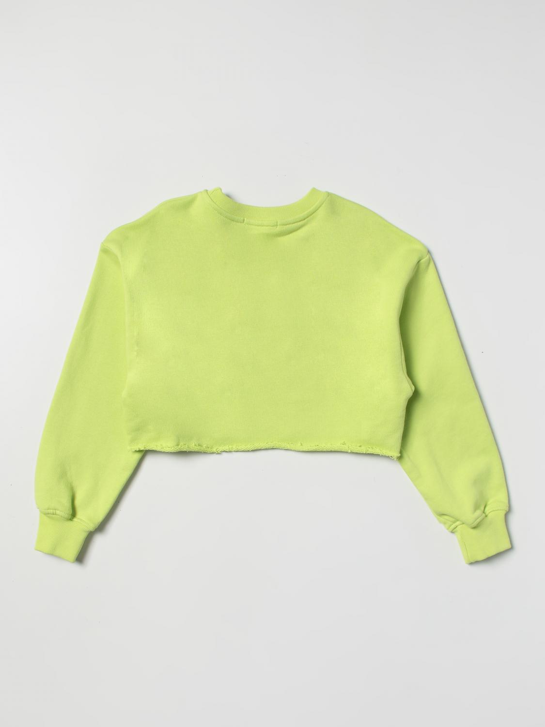 MSGM KIDS PULLOVER: Pullover kinder MSGM Kids, Limette - Img 2