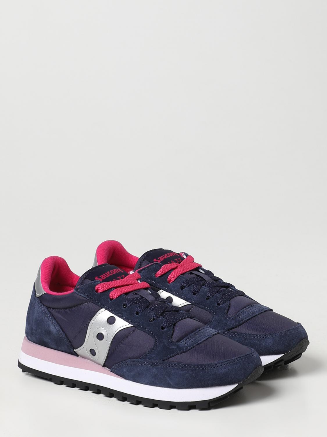 SAUCONY ZAPATILLAS: Zapatillas mujer Saucony, Azul Oscuro - Img 2
