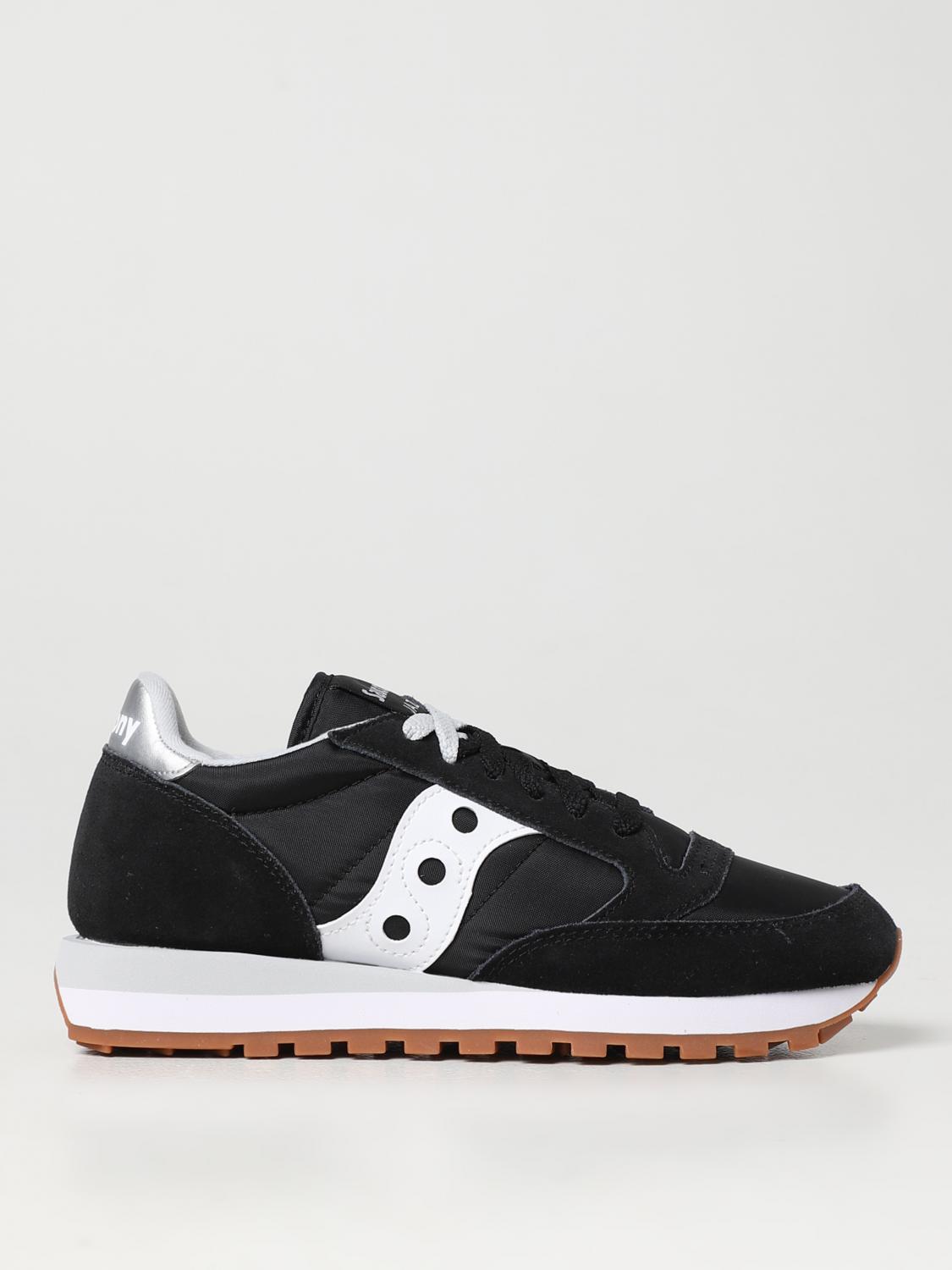 SAUCONY SNEAKERS: Sneakers Jazz Original Saucony in camoscio e nylon, Nero 1 - Img 1