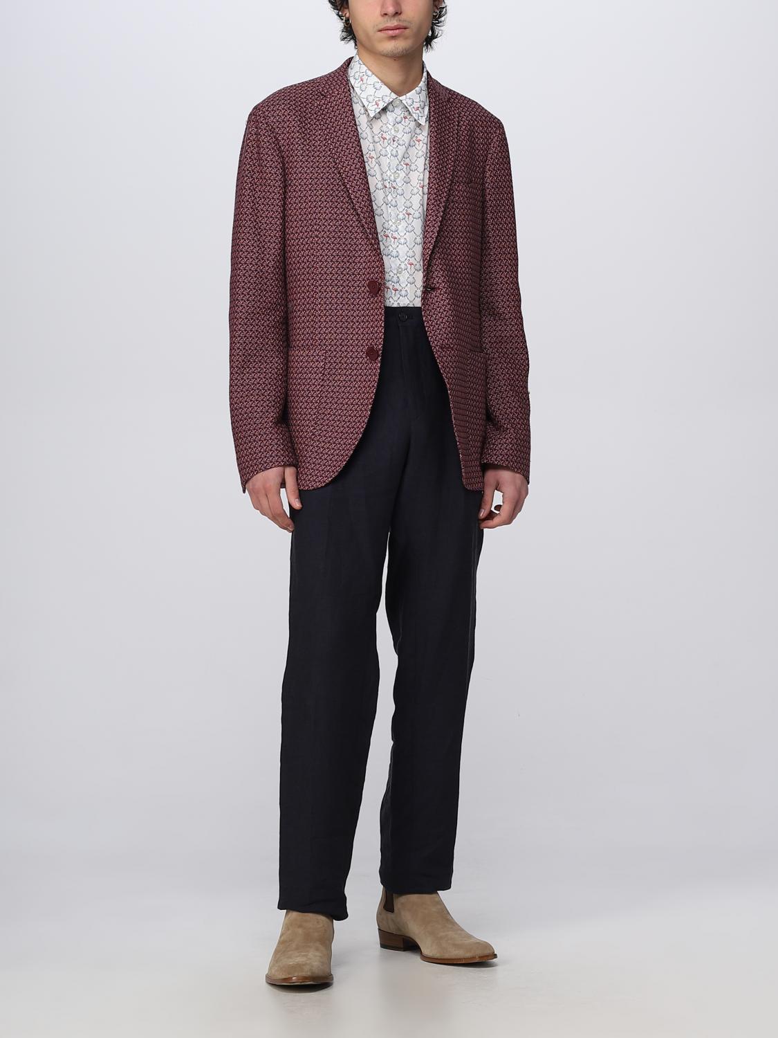 ETRO JACKE: Jacke herren Etro, Pink - Img 2
