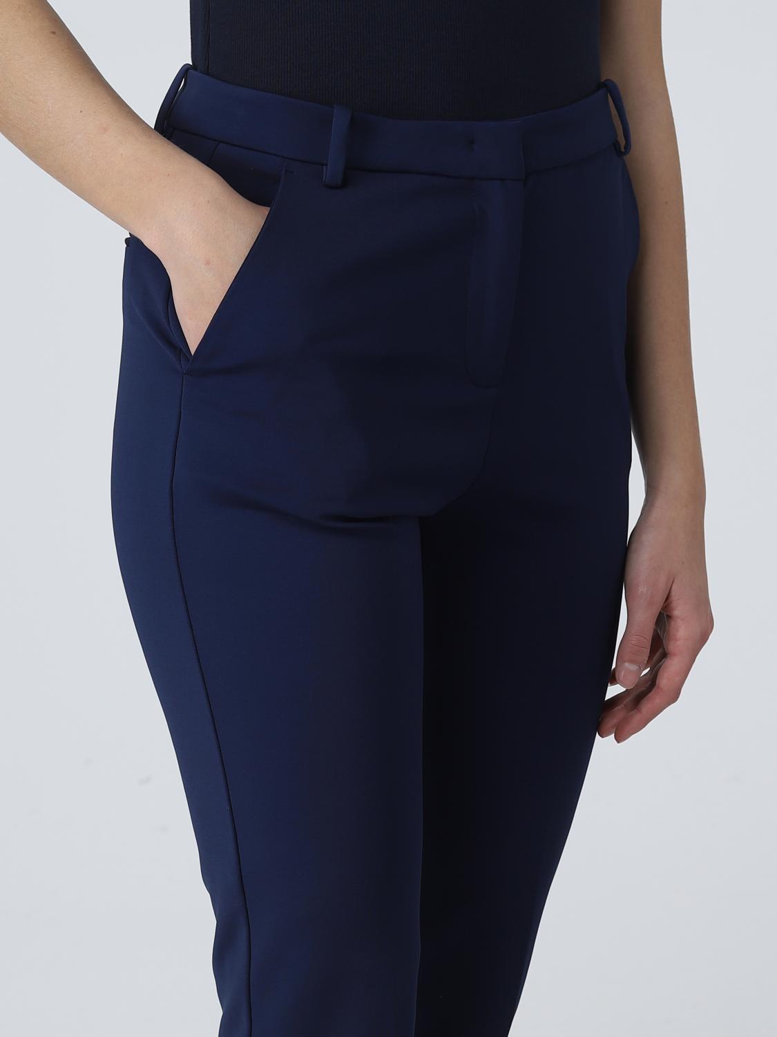 PINKO PANTALONES: Pantalón mujer Pinko, Azul Oscuro - Img 4