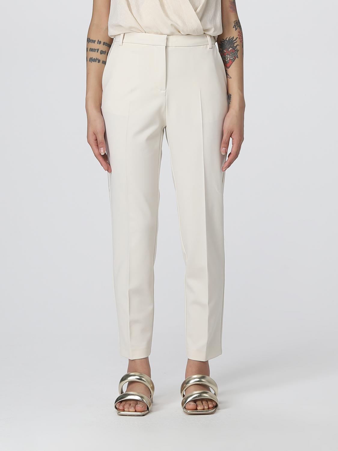 PINKO PANTALONI: Pantalone Pinko in misto viscosa, Rosa - Img 1