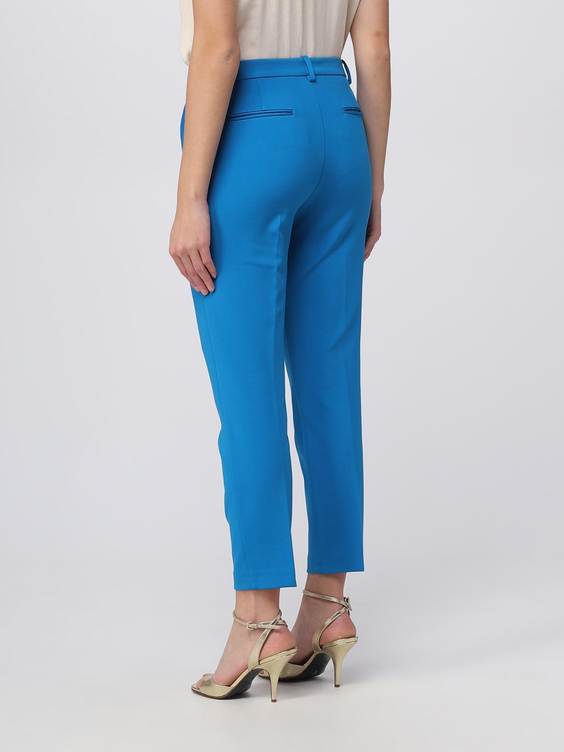 PINKO HOSE: Hose damen Pinko, Hellblau - Img 2
