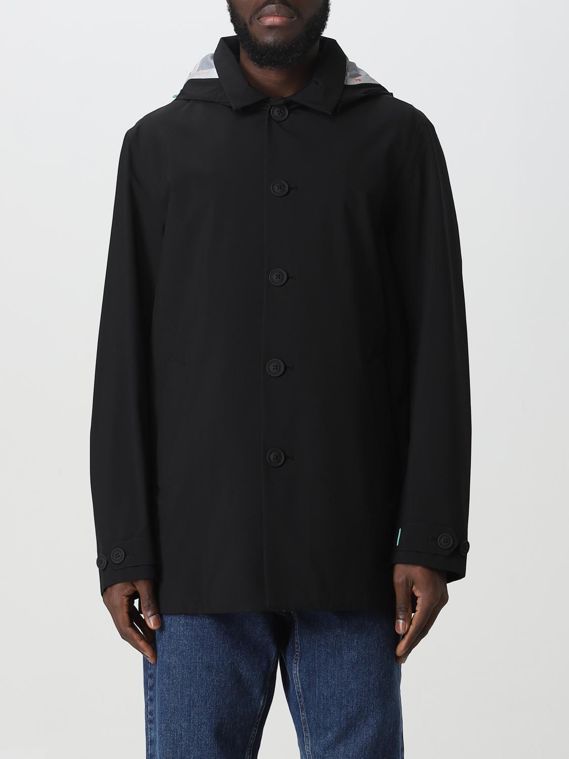 SAVE THE DUCK JACKE: Mantel herren Save The Duck, Schwarz - Img 1