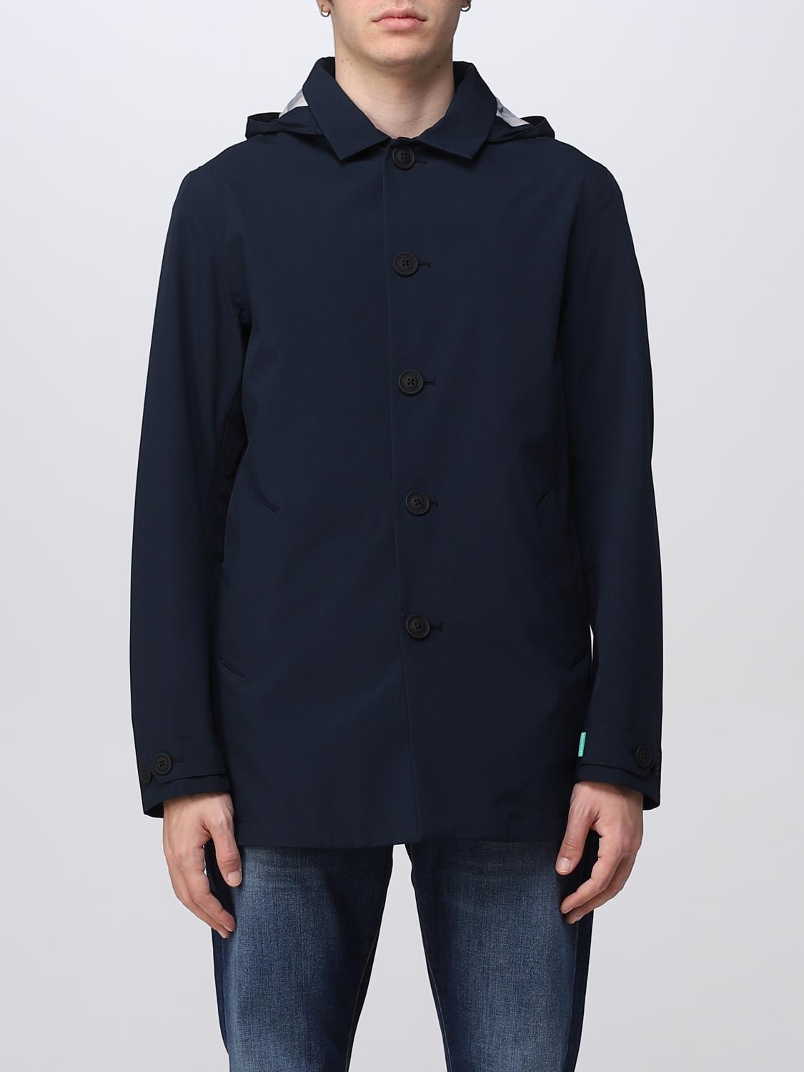 SAVE THE DUCK JACKE: Mantel herren Save The Duck, Blau - Img 1