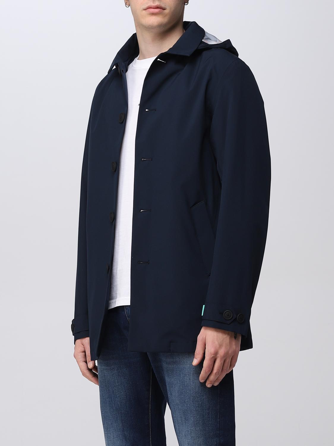 SAVE THE DUCK JACKE: Mantel herren Save The Duck, Blau - Img 3