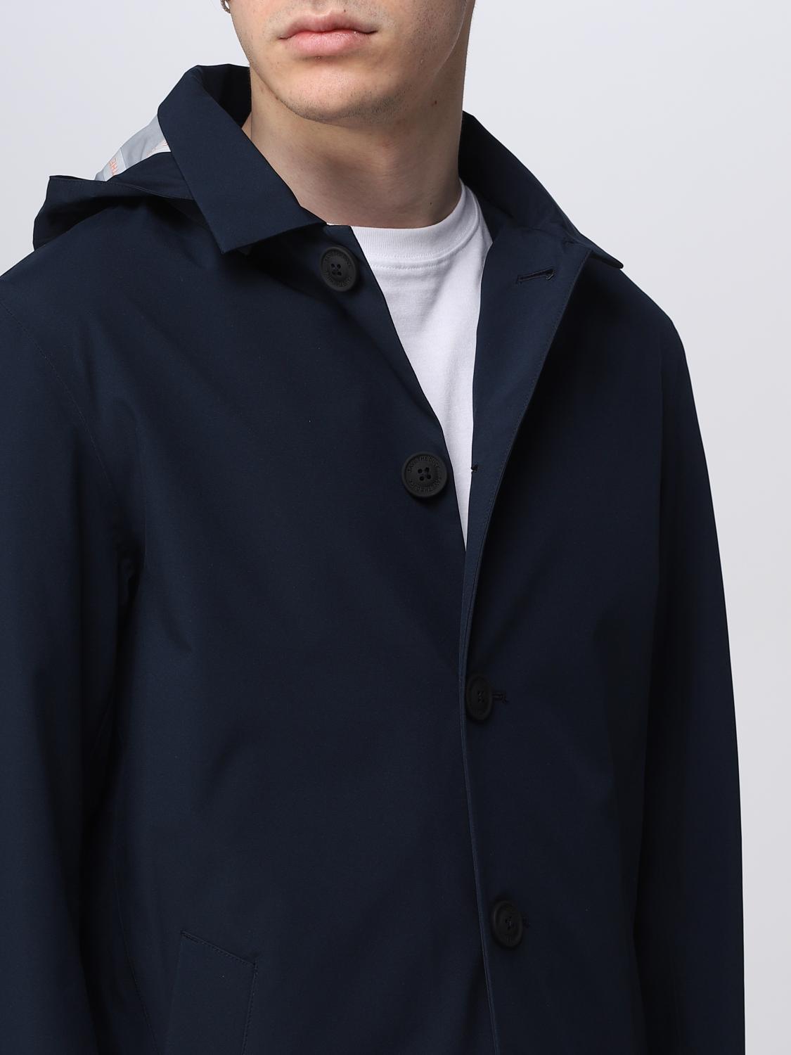 SAVE THE DUCK JACKE: Mantel herren Save The Duck, Blau - Img 4