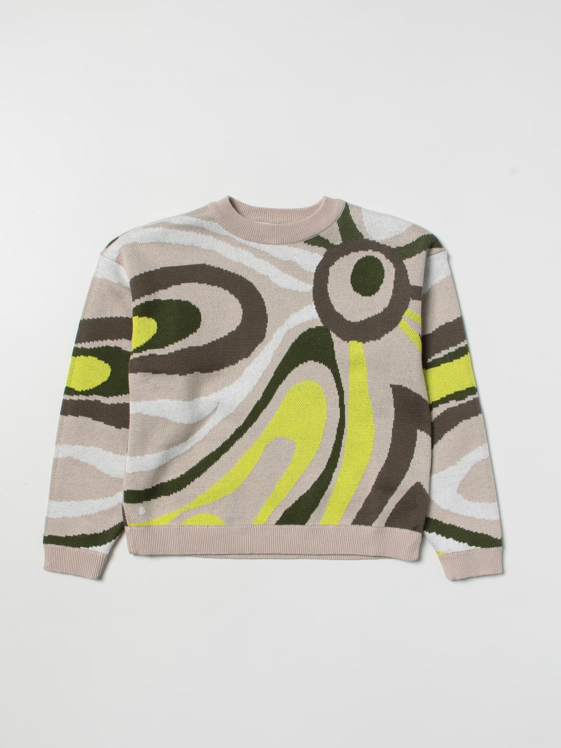 PUCCI JERSEY: Monoo niños Pucci Junior, Verde - Img 1