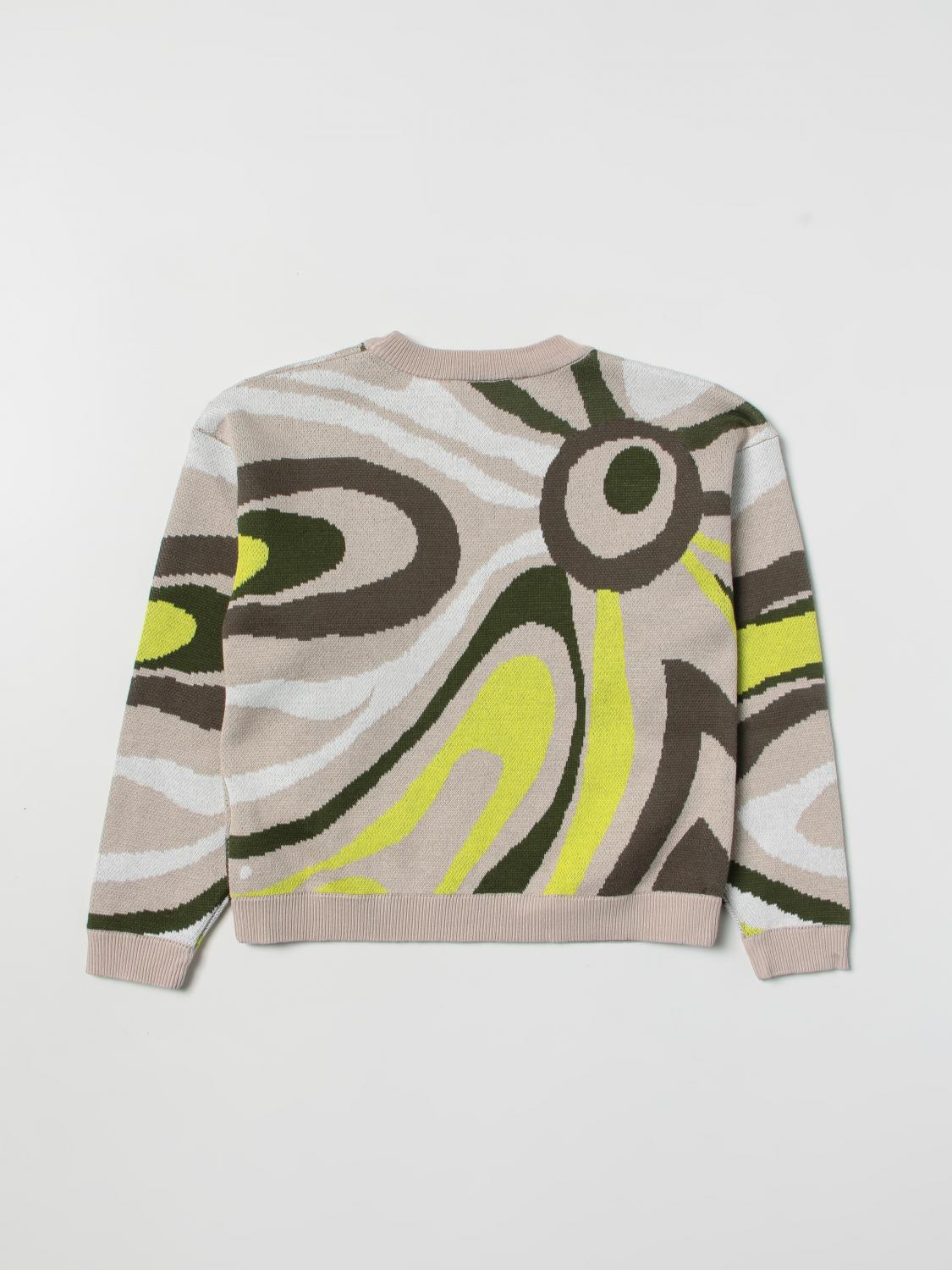 PUCCI JERSEY: Monoo niños Pucci Junior, Verde - Img 2