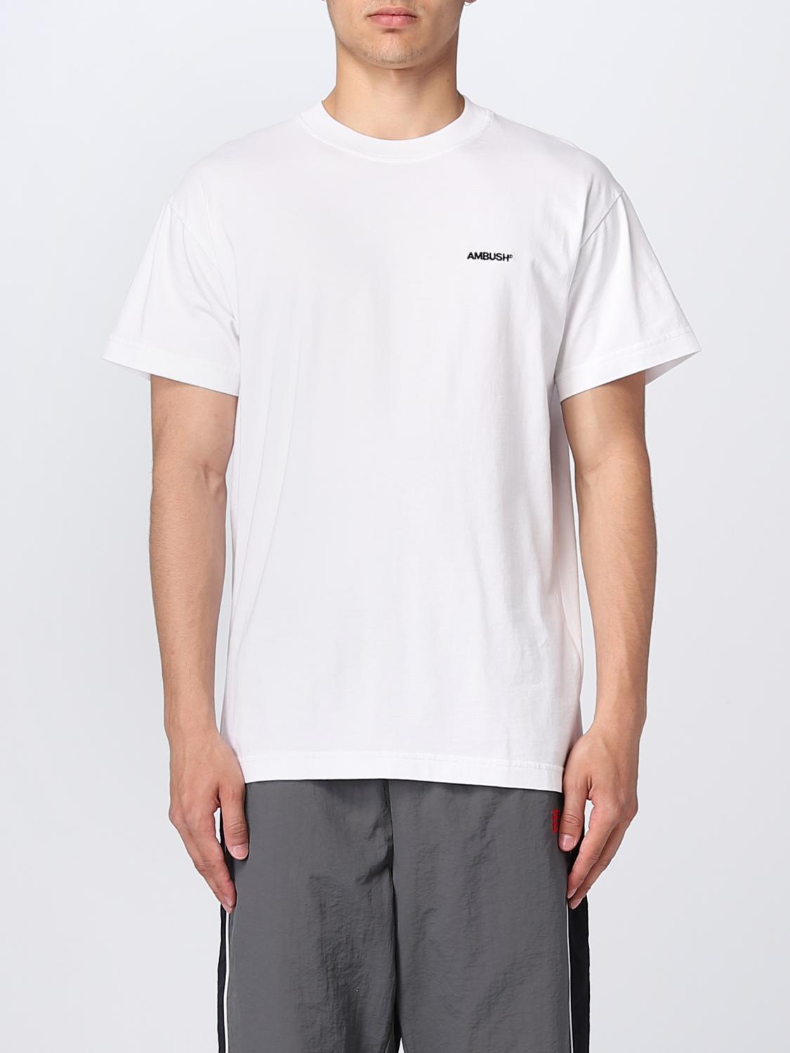 Tシャツ・カットソー AMBUSH Men T-shirt White BMAA035S23JER002 0100 Ambush Outlet: T-shirt men - White | Ambush t-shirt