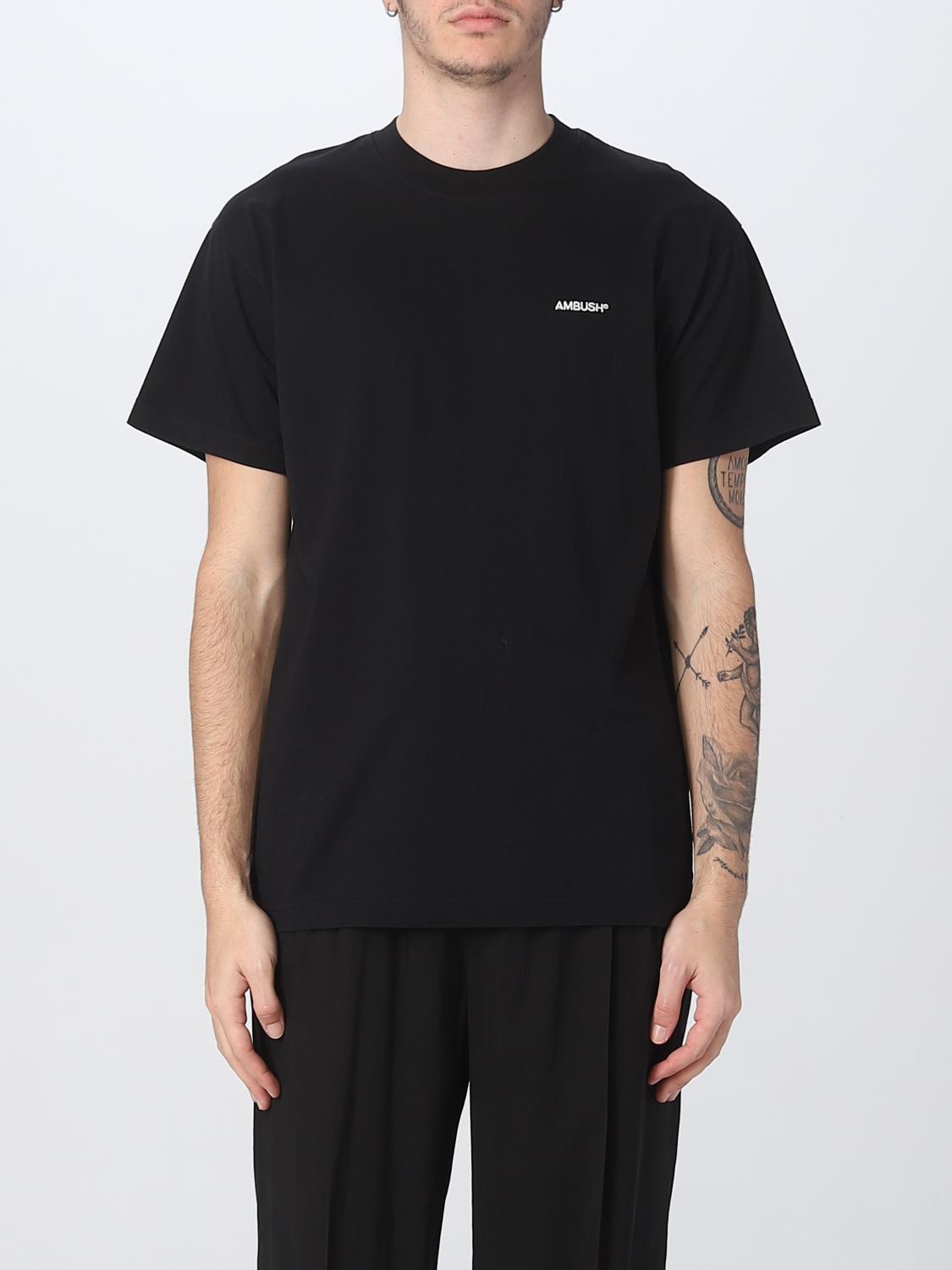 AMBUSH BMAA035S23JER0021000 関税送料込 Ambushアウトレット：Tシャツ メンズ - ブラック | GIGLIO.COM